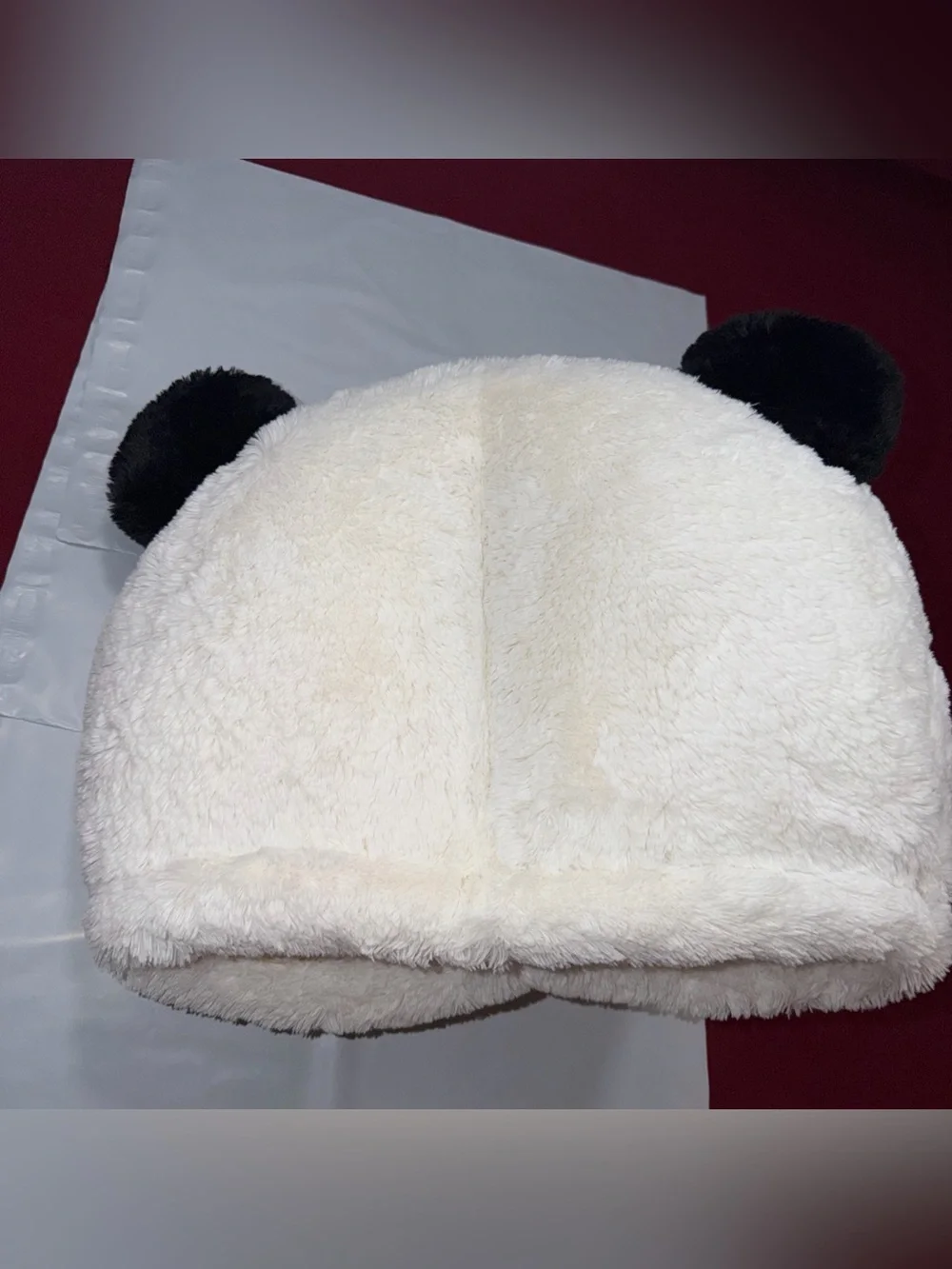 Panda Mascot Costume Black Full Head Maskimals Plush Party Mask Masquerade adult